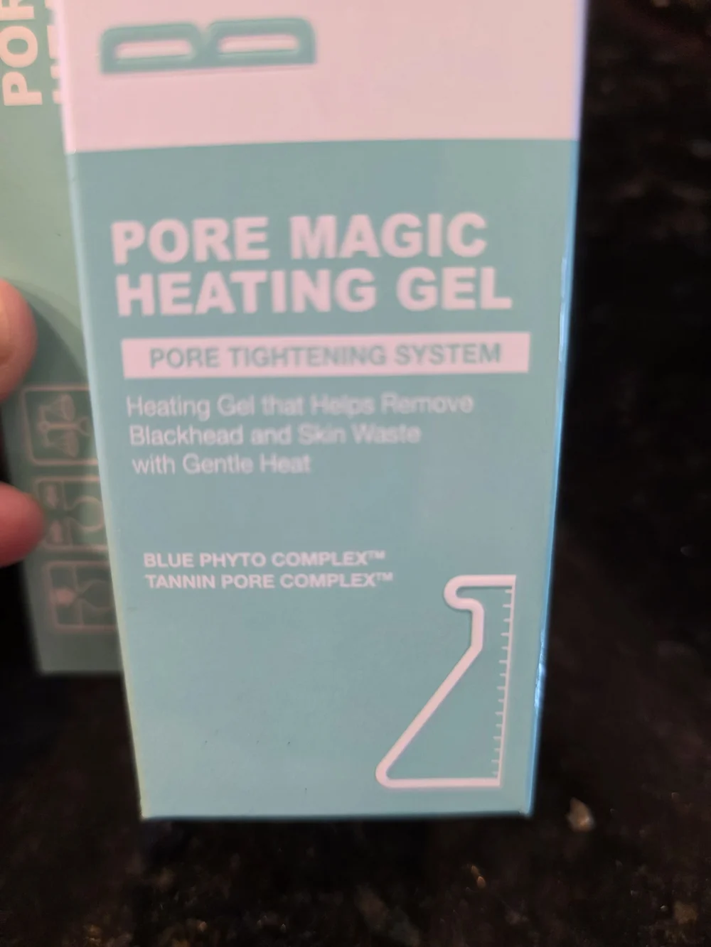 BRTO Pore Magic Heating Gel - Mint & White Packaging